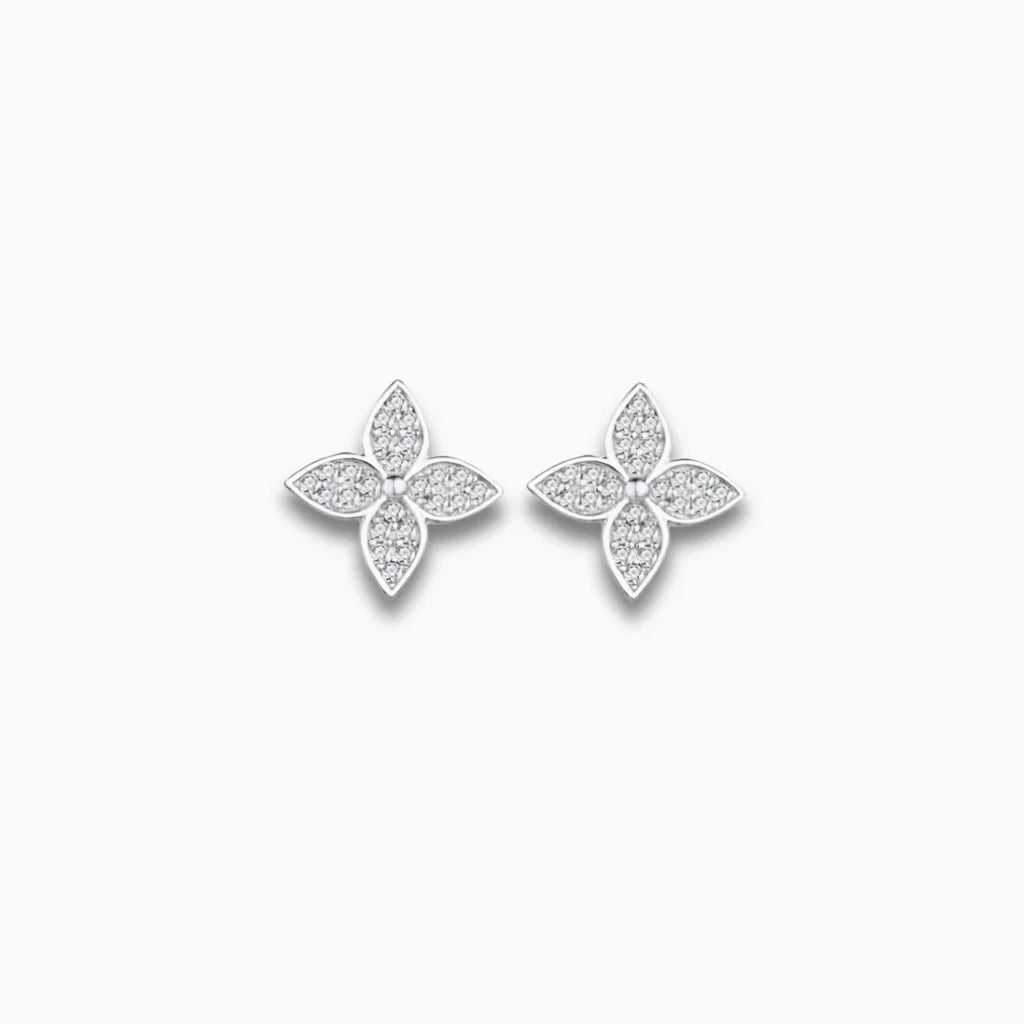 Vioraia Lyra Bloom Frost Earrings