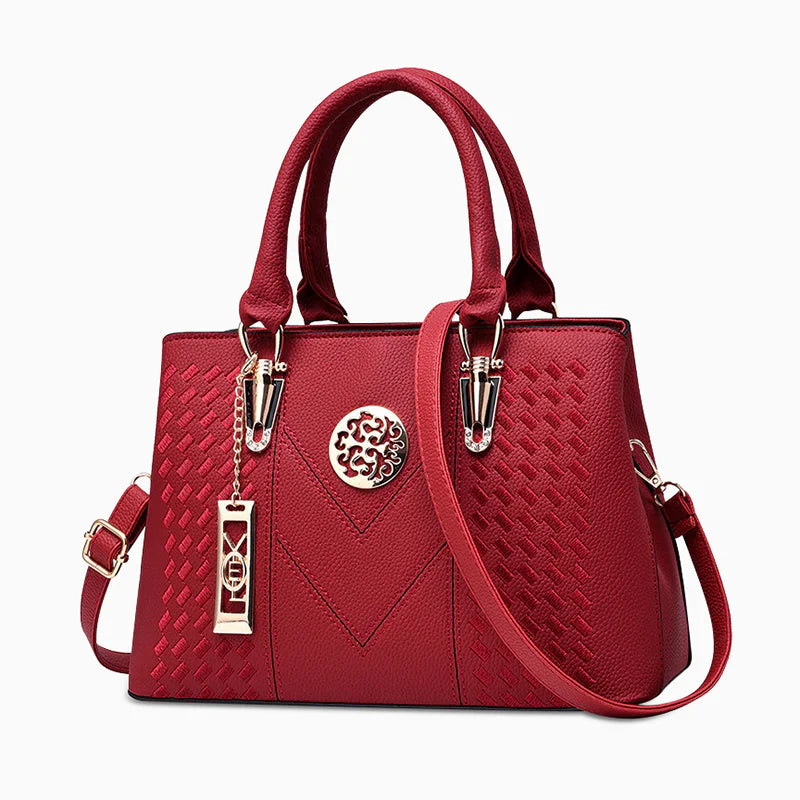 Vioraia Florence Embroidered Shoulder Bag