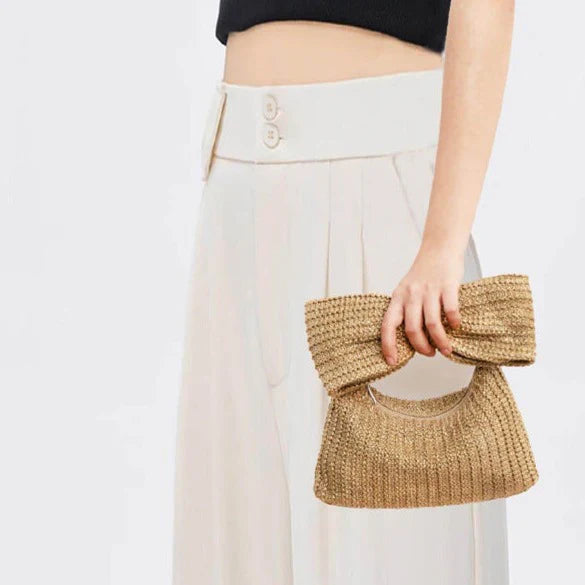 Vioraia Christine Bow Handbag