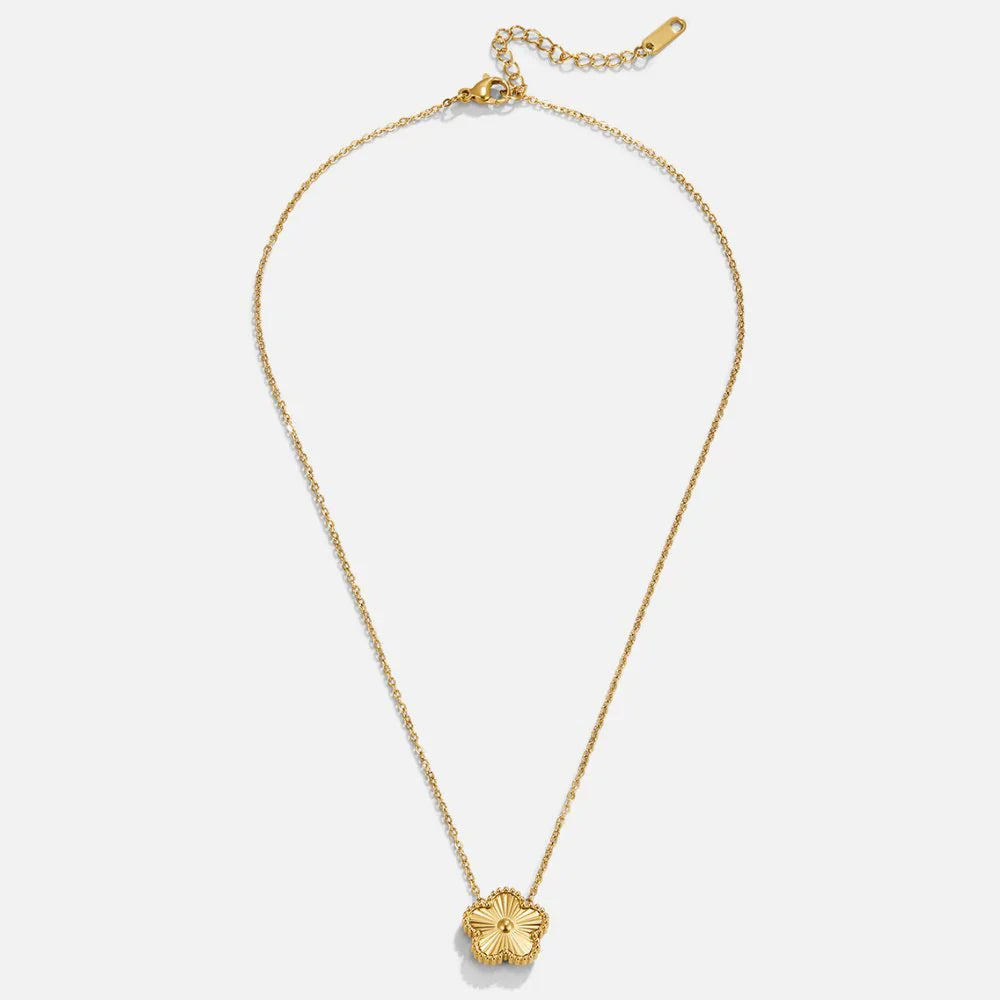 Vioraia Golden Clover Necklace