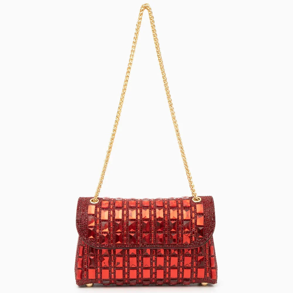 Vioraia Ayesha Gemstones Clutch Bag