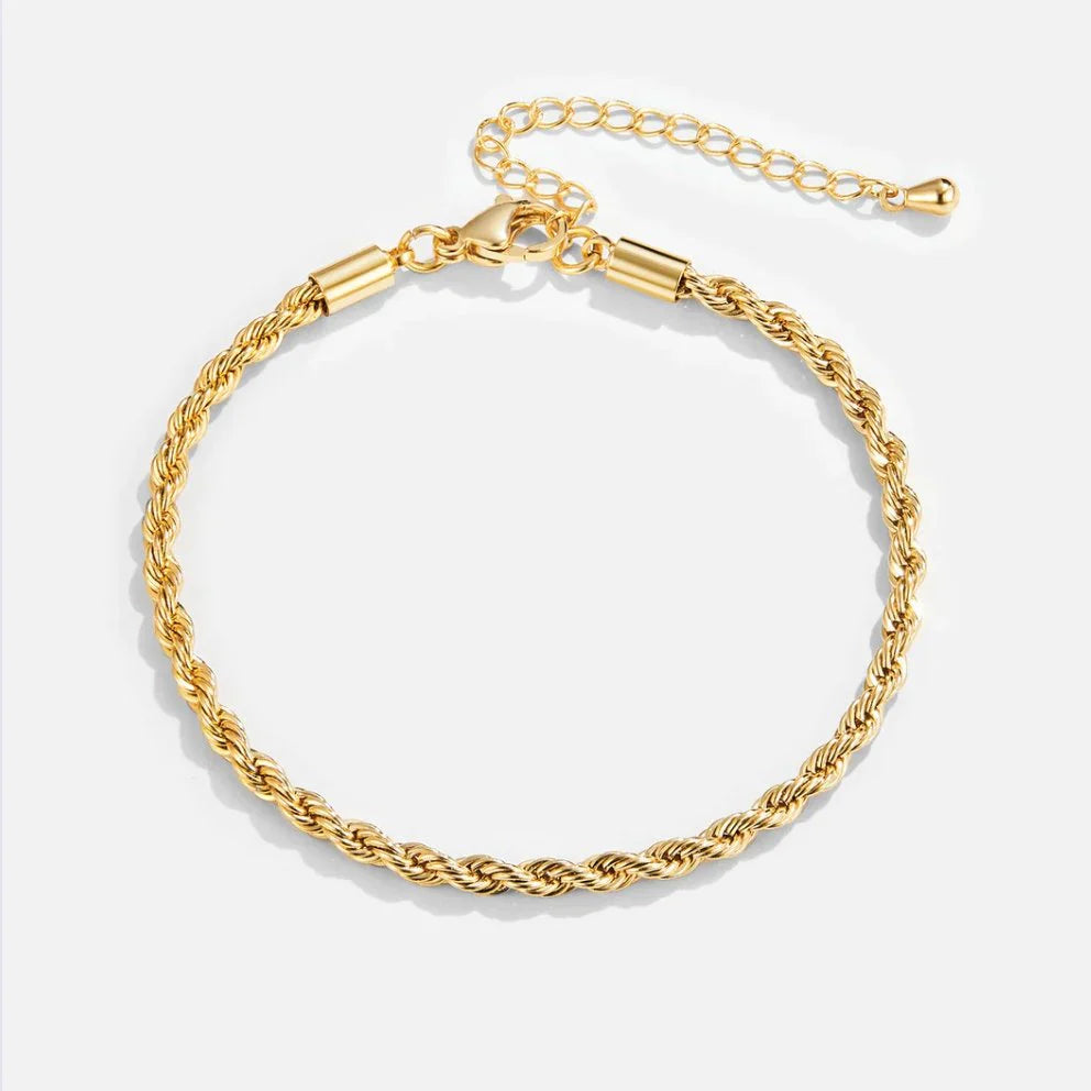 Vioraia Twisted 18K Gold Bracelet