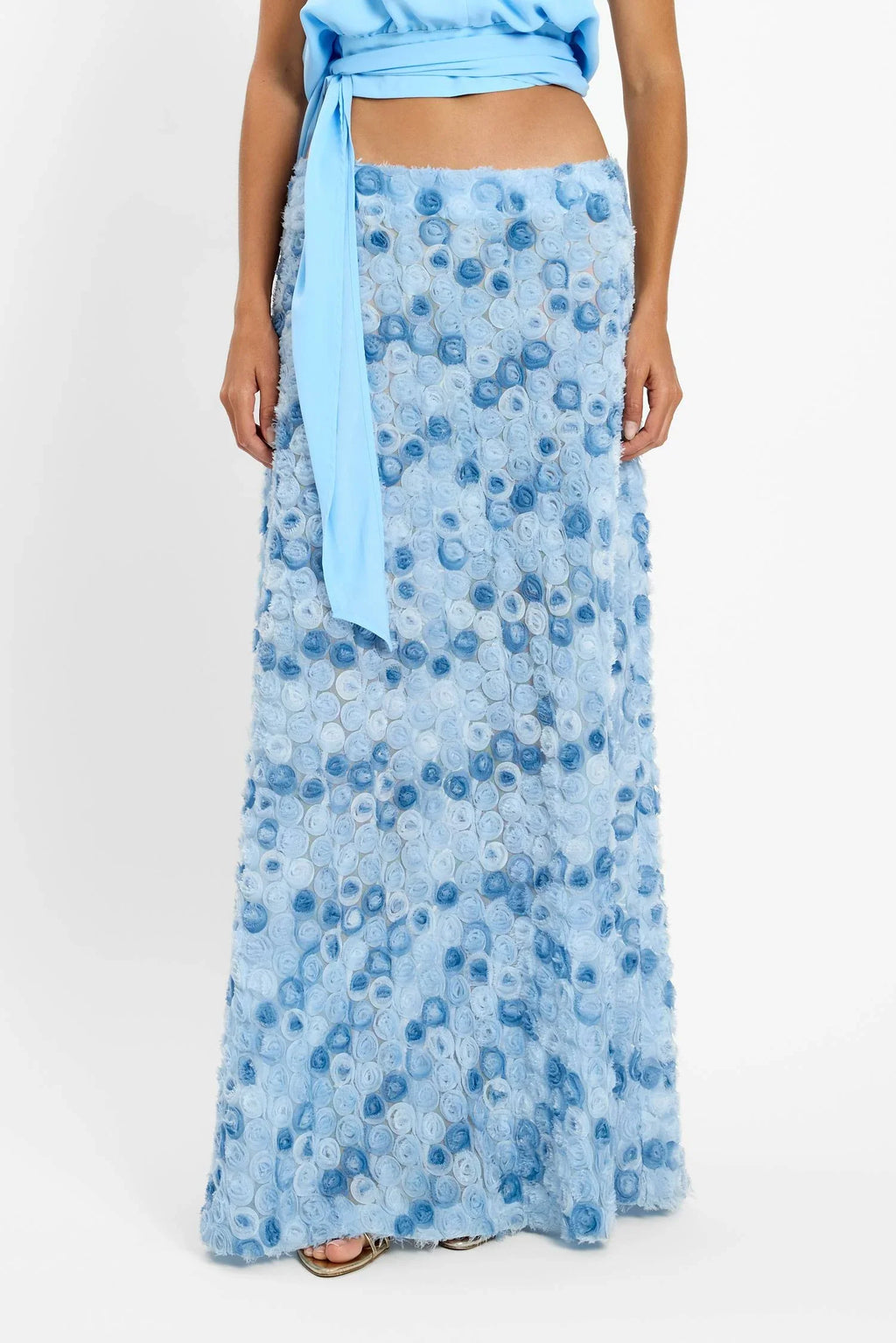 Pre-order: Floreat Maxi Skirt | Blue