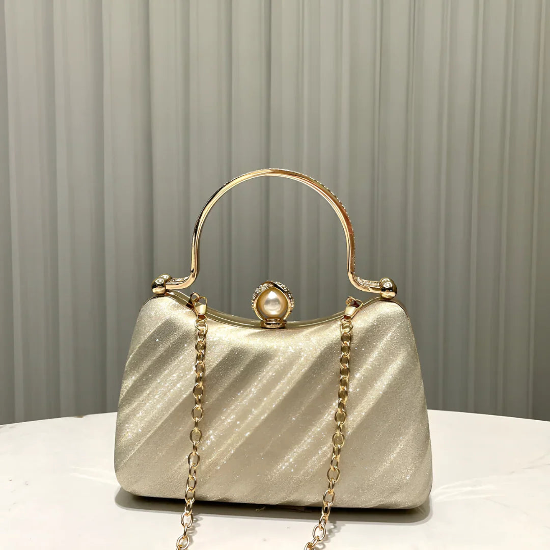 Vioraia Auri  Pearl Handbag