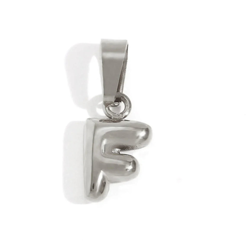 Vioraia Bubble Letter Necklace