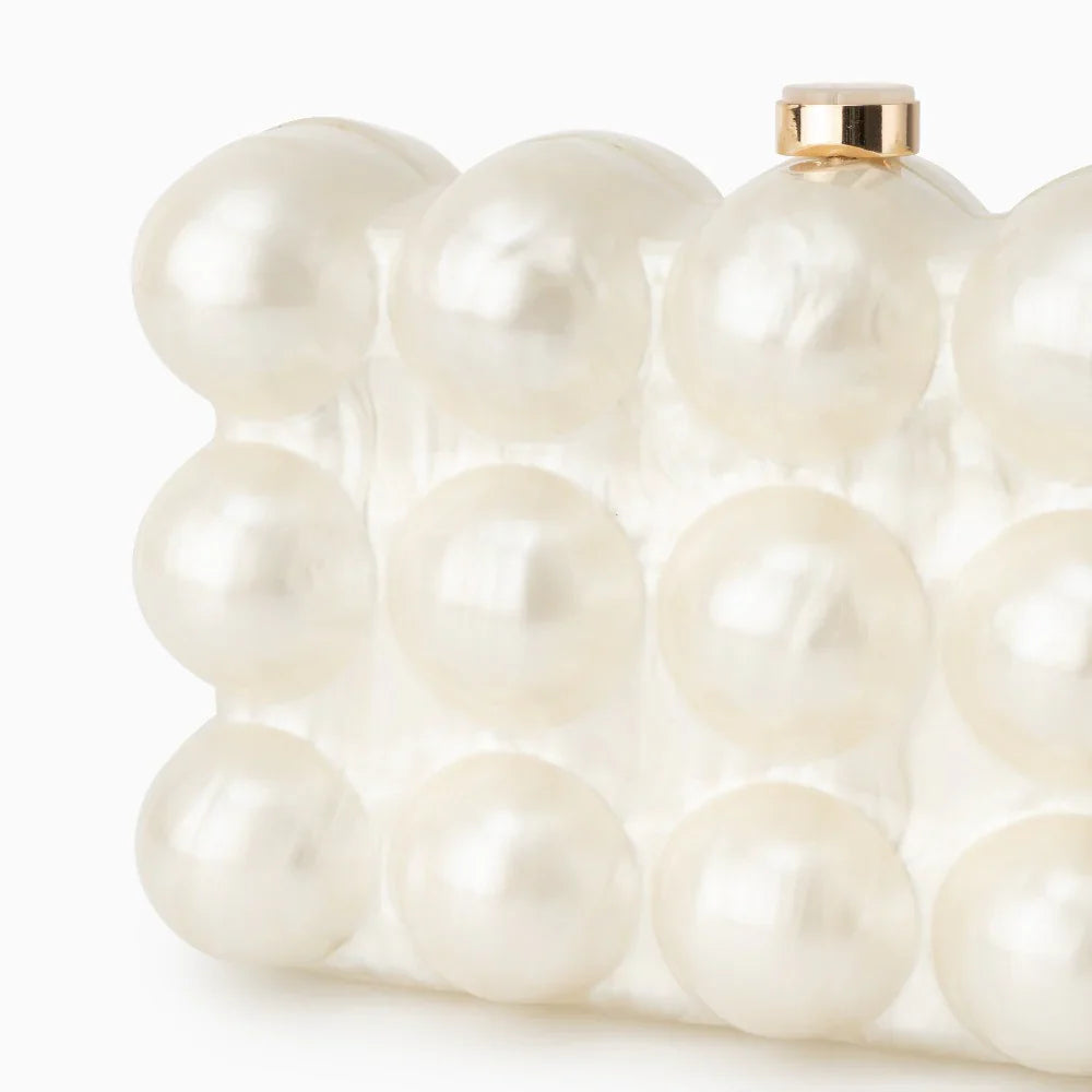 Vioraia (CS) Lorraine Acrylic Clutch Bag