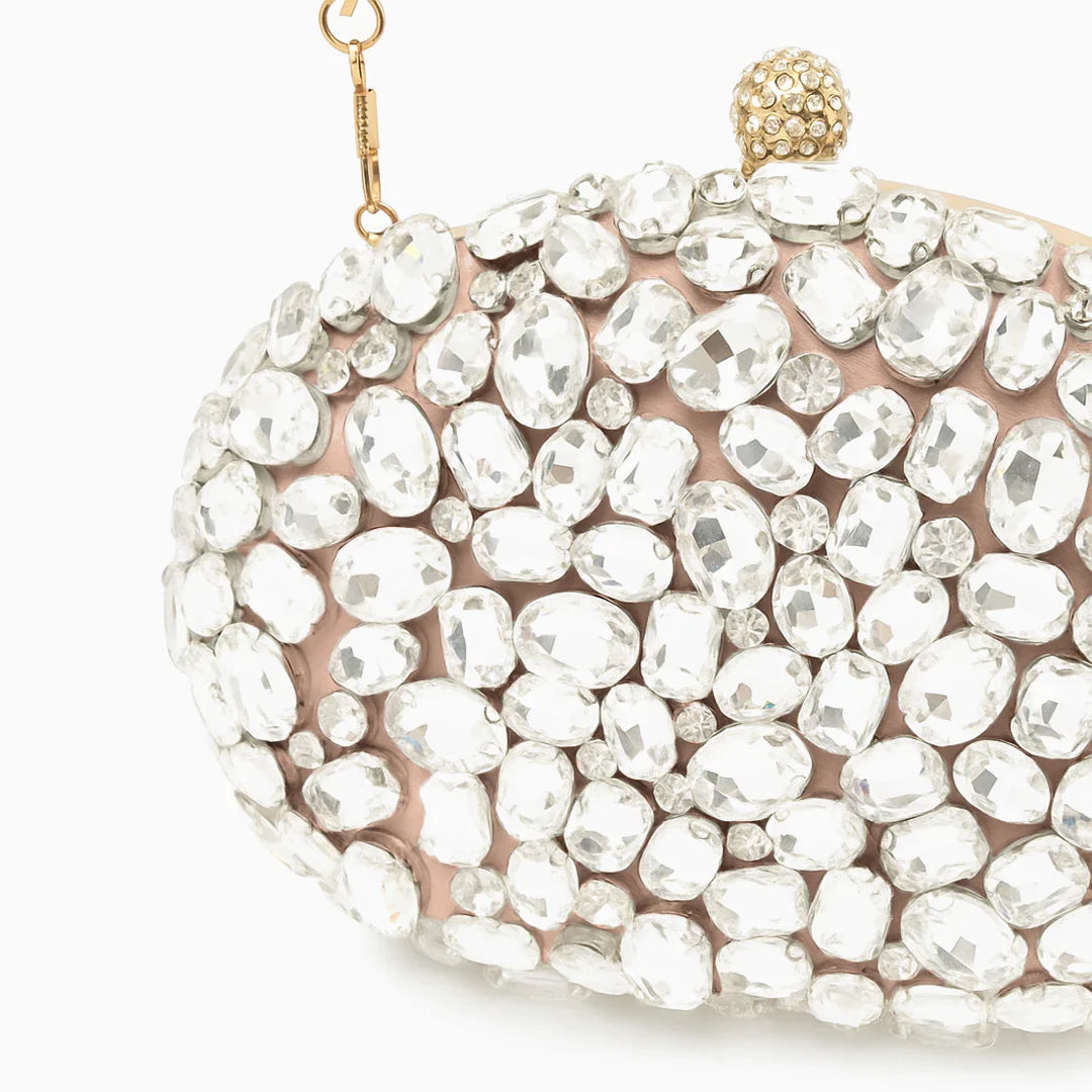 Vioraia Seraphine Gemstone Clutch Bag