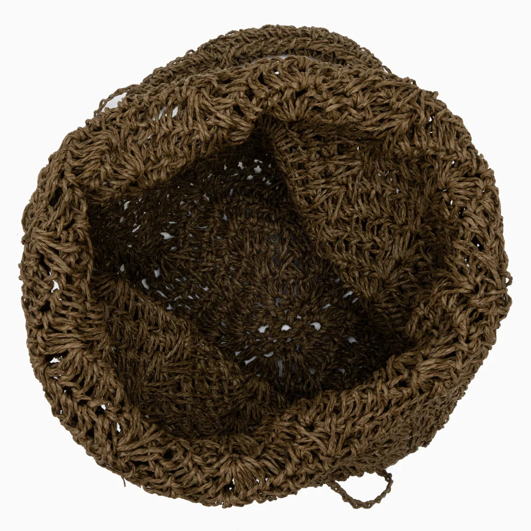 Vioraia Raya Straw Sling Shoulder Bag