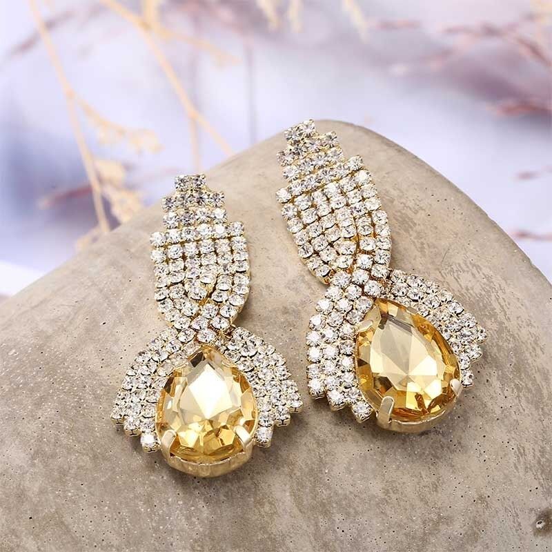 Vioraia Prestige Crystal Earrings