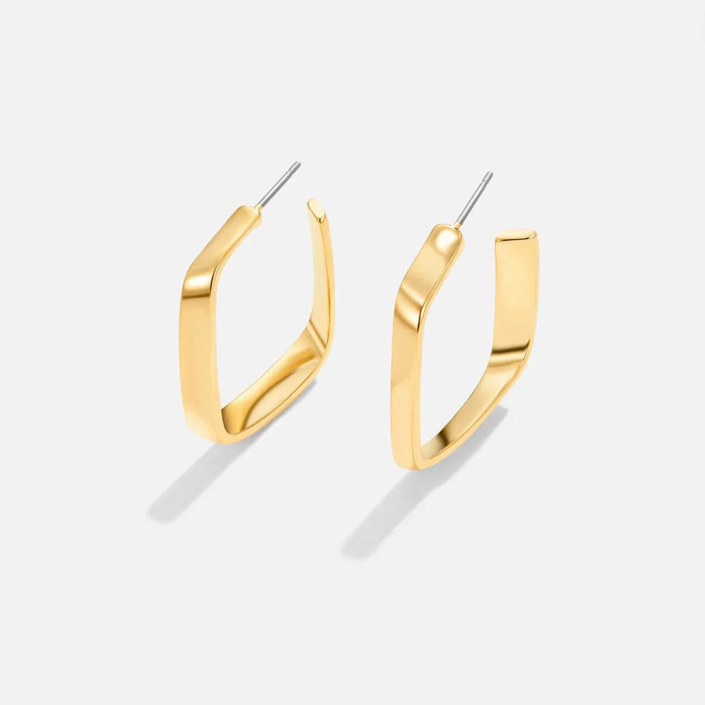 Vioraia Free Mila Geometric Hoop Earrings