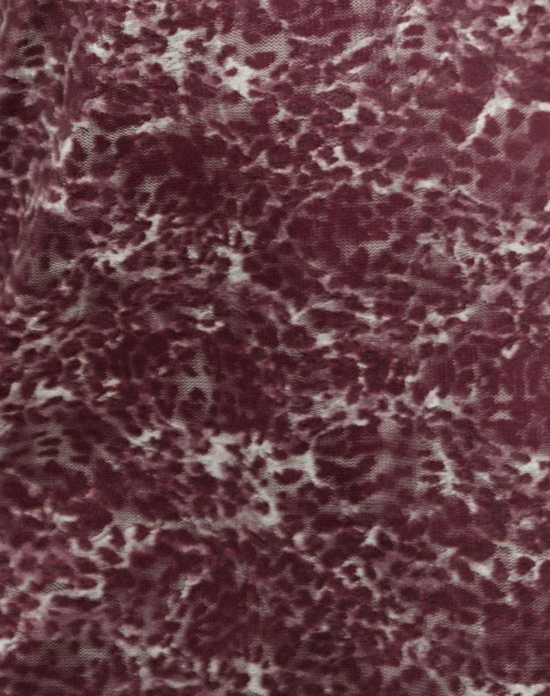 Codami Mini Dress in Abstract Leo Spot