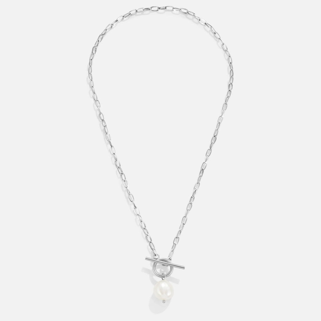 Vioraia Eva Freshwater Pearl Silver Necklace