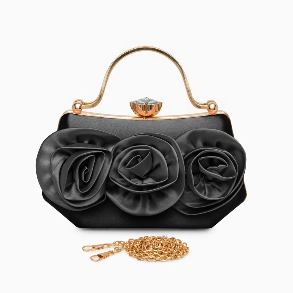Vioraia Soleia Bloom Clutch Bag