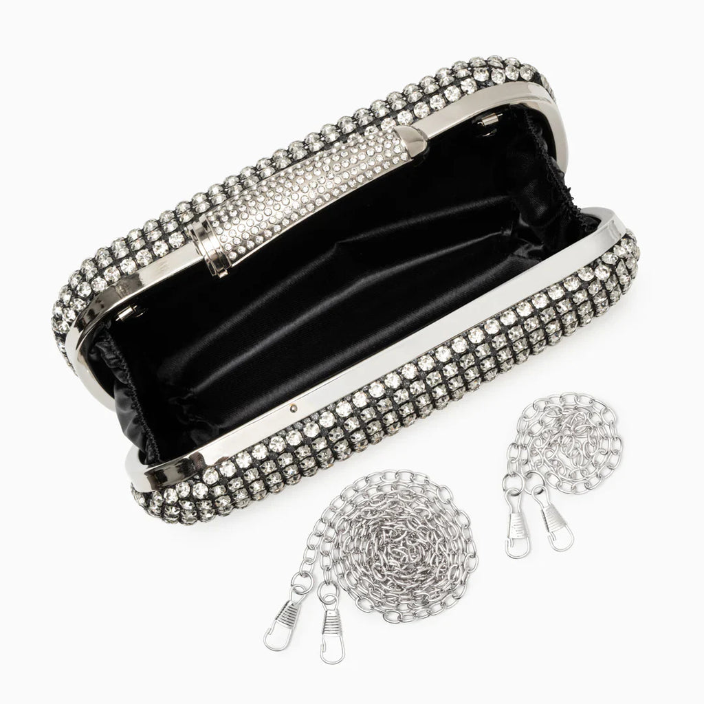 Vioraia (CS) Sara Diamond Encrusted Clutch Bag