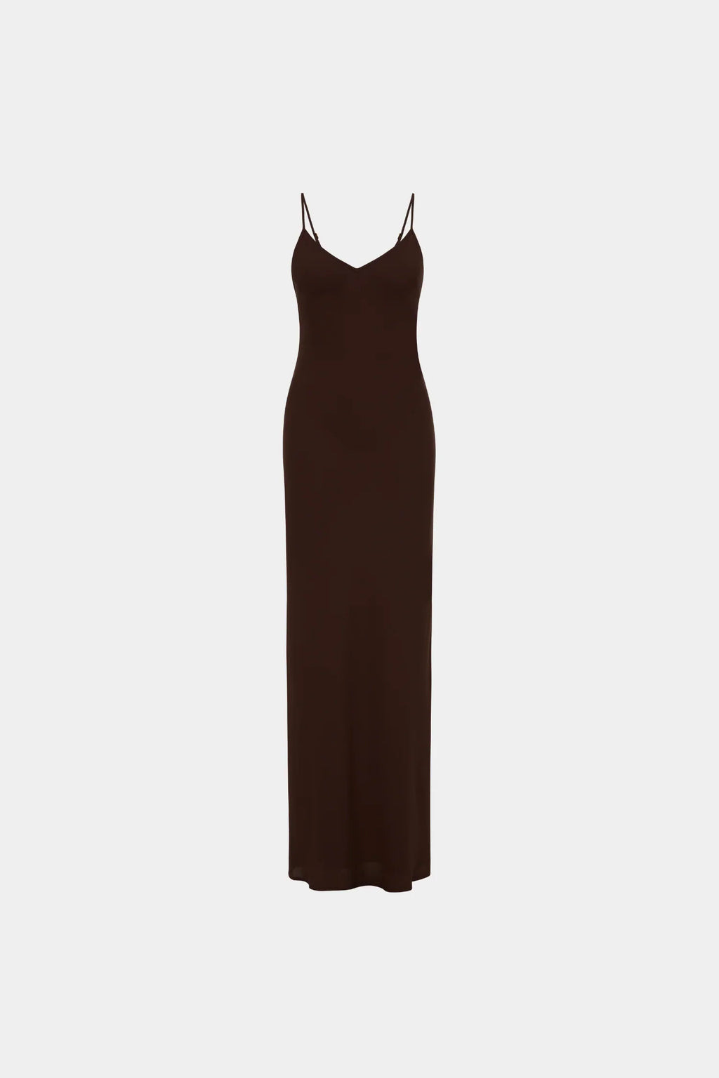 Georgette Maxi Dress | Chocolate