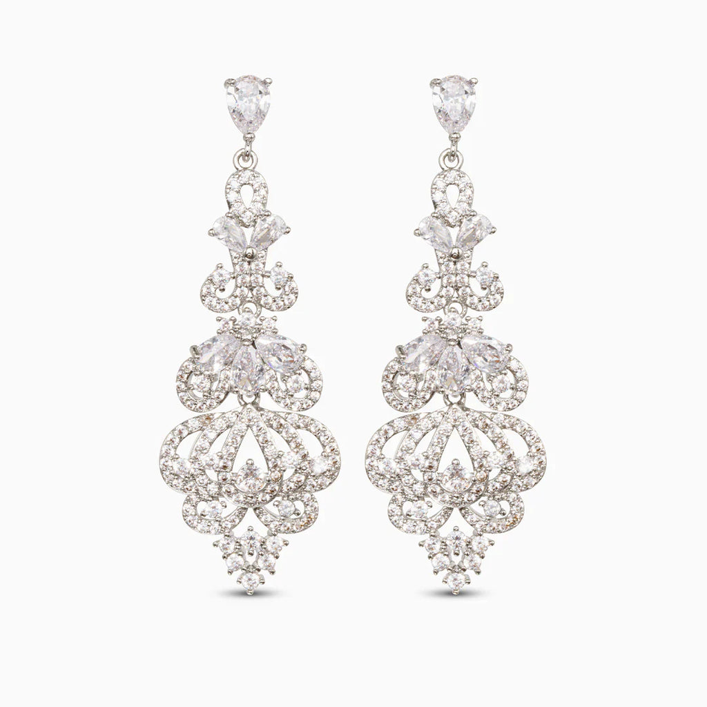 Vioraia Lush Chandelier Earrings