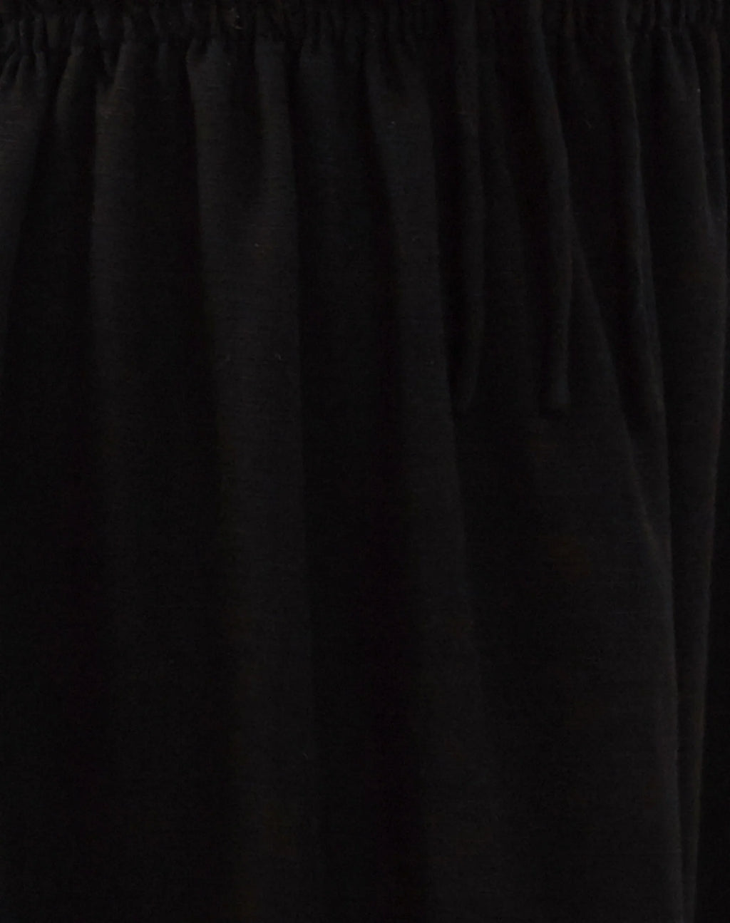 Valhala Front Tie Mini Dress in Black