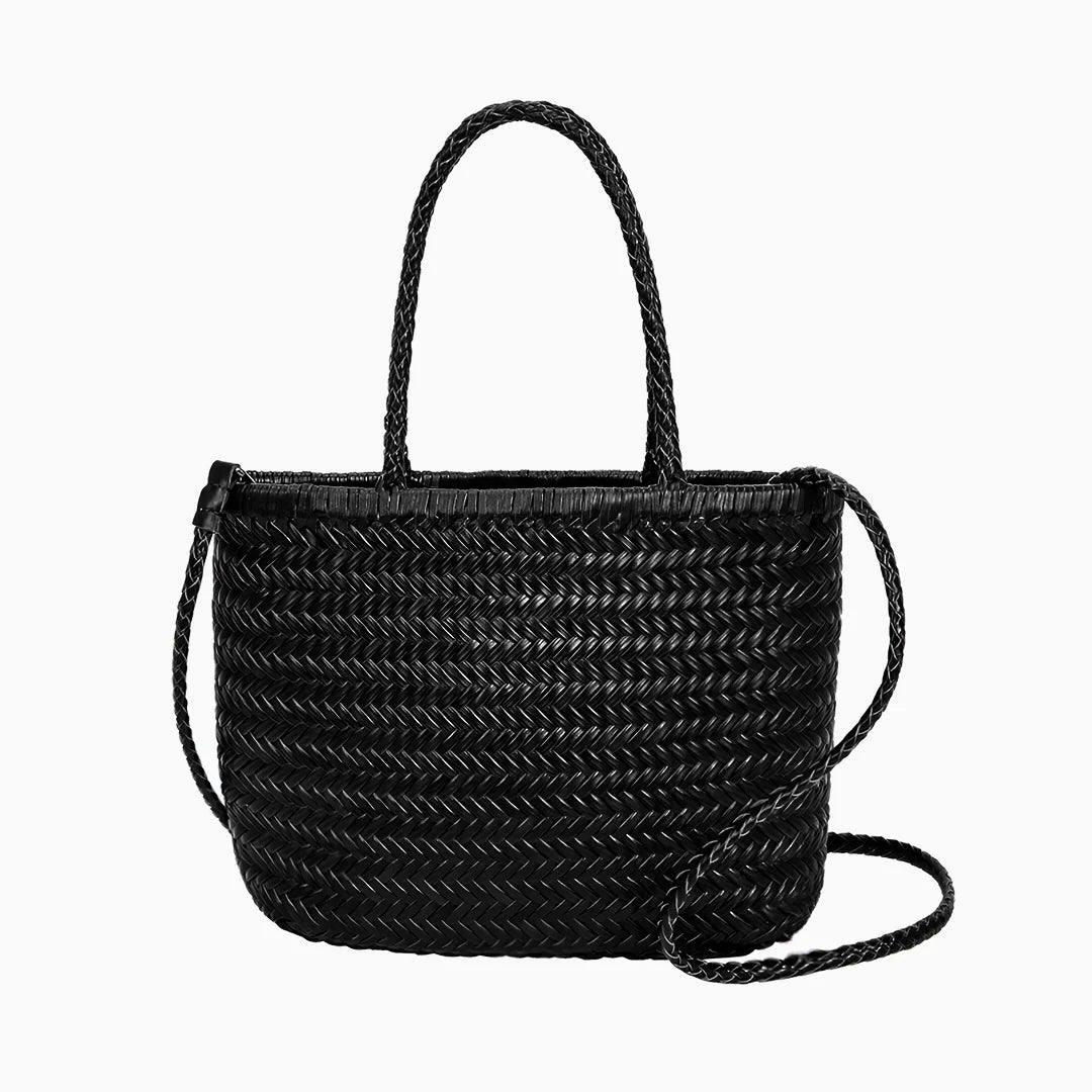 Vioraia Brie Woven Handbag