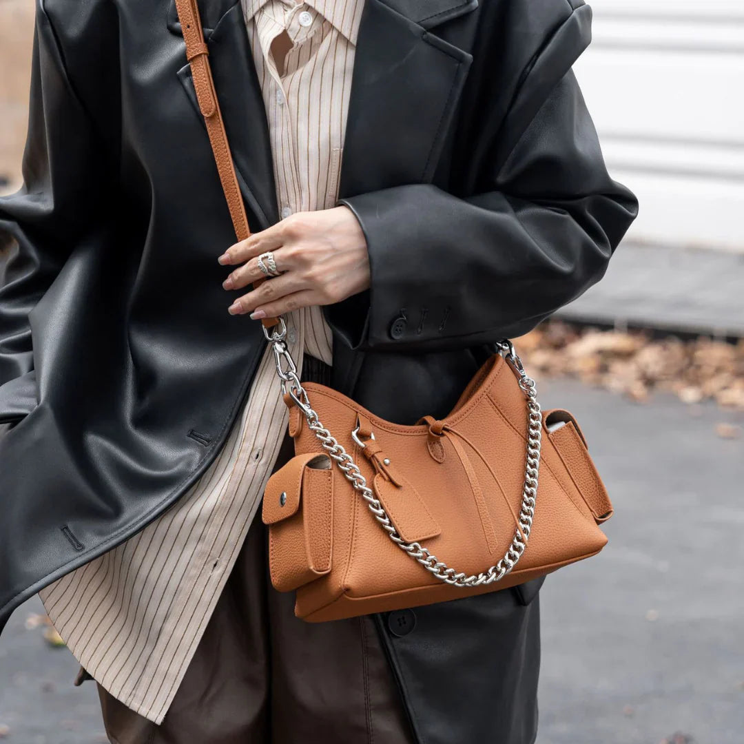 Vioraia Orla Chain Crossbody Bag