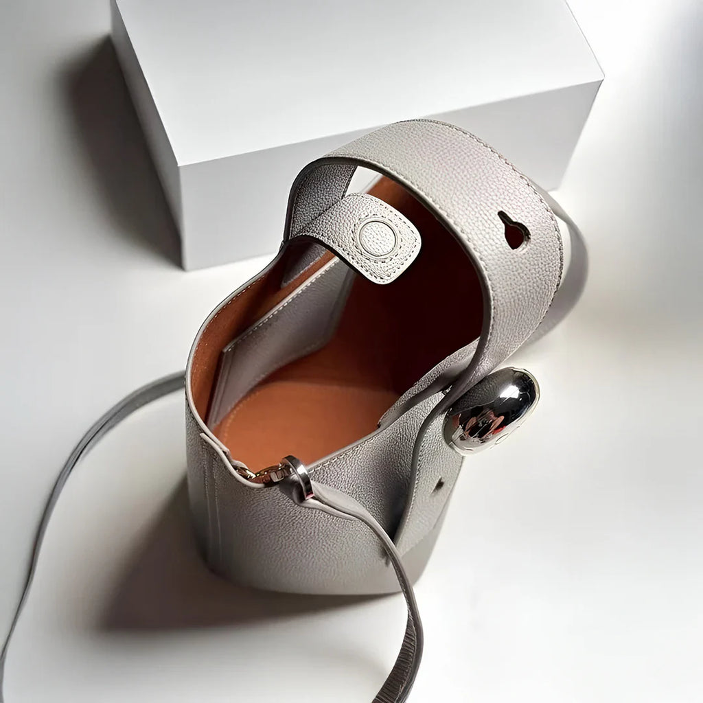 Vioraia Rosa Bucket Crossbody Bag