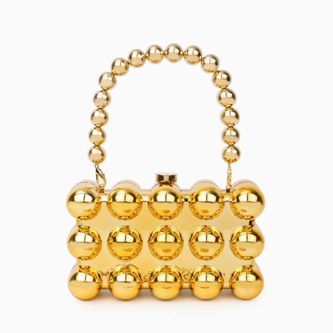 Vioraia Jada Acrylic Clutch Bag