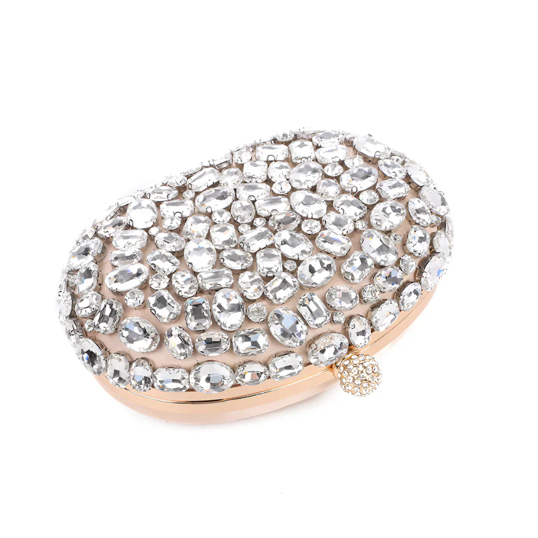 Vioraia Seraphine Gemstone Clutch Bag