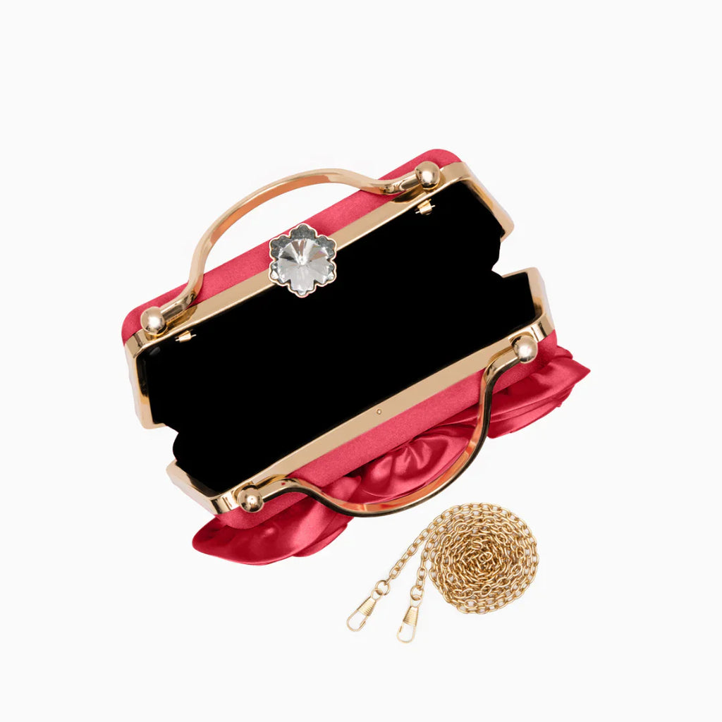 Vioraia Soleia Bloom Clutch Bag