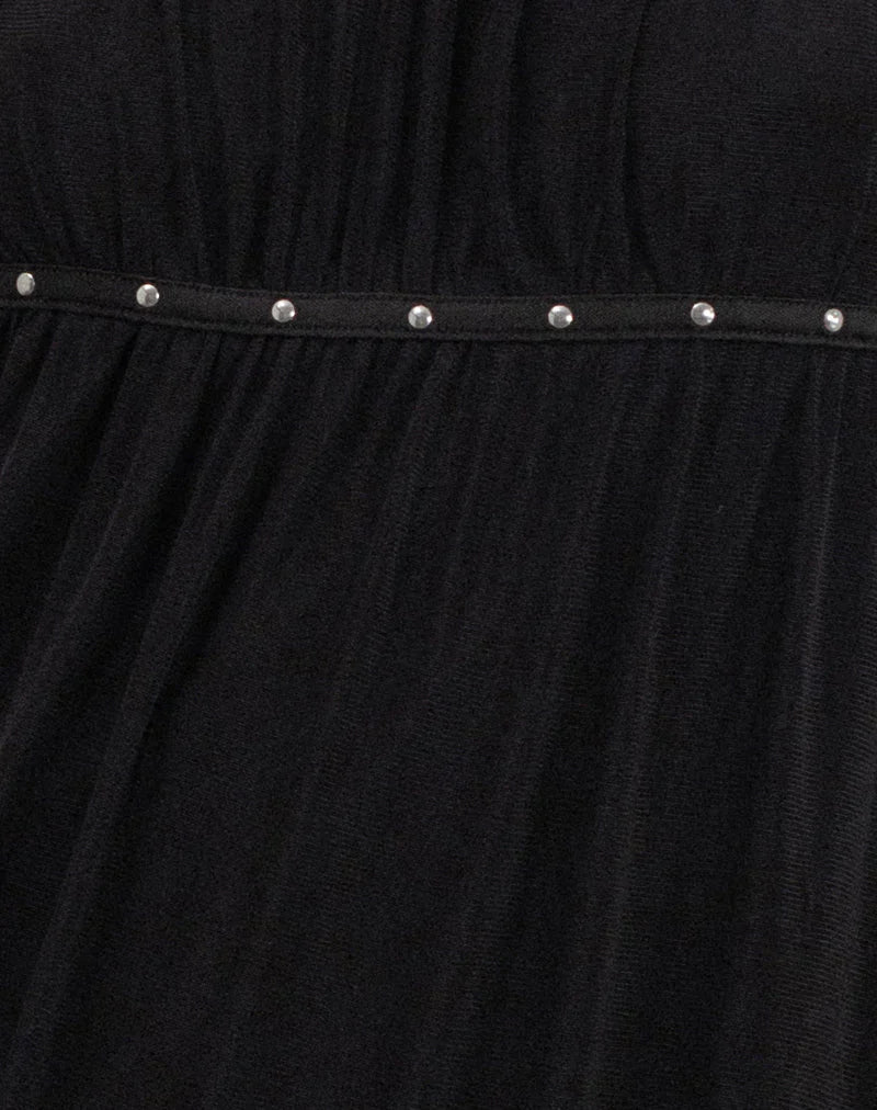Damiera Mini Dress in Black