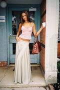 Pre-order: Basque Full Skirt | Pistachio Green