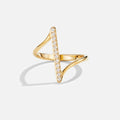 Vioraia Mila Twisted Gold Ring