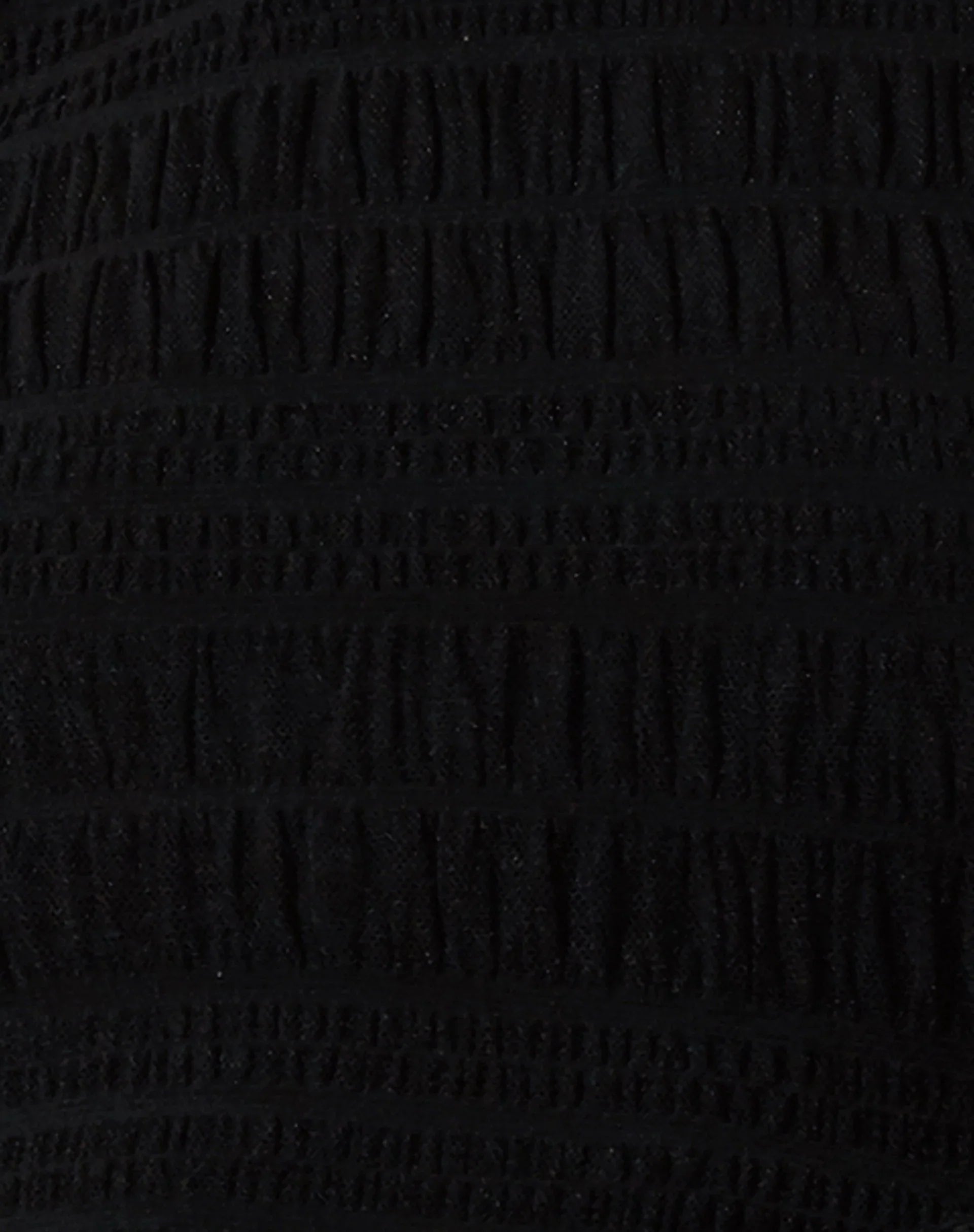 Vadhu Mini Dress in Shirred Mesh Black