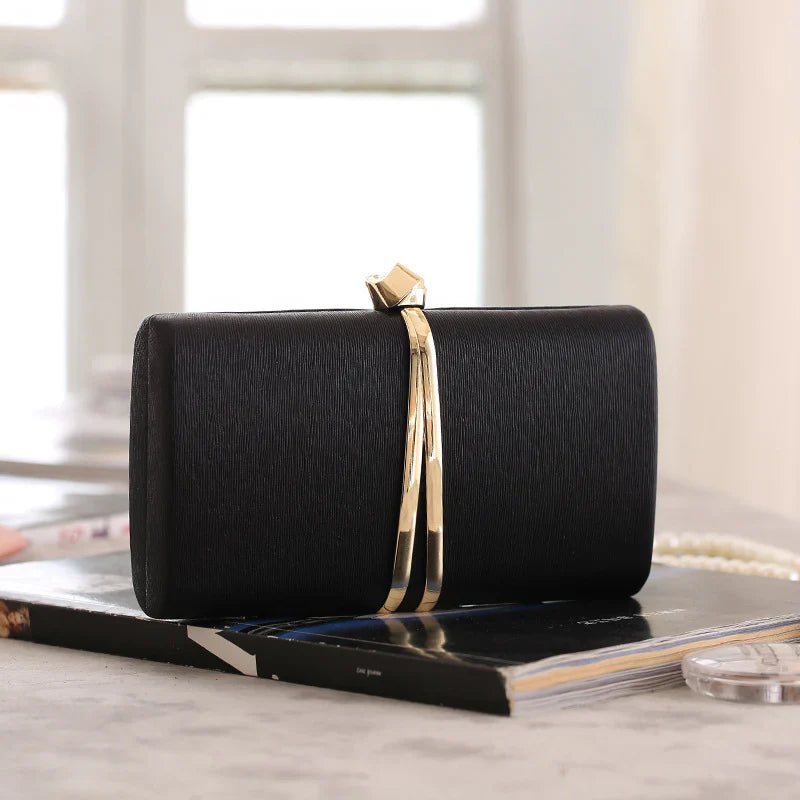 Vioraia Genevieve Minimalist Evening Clutch Bag