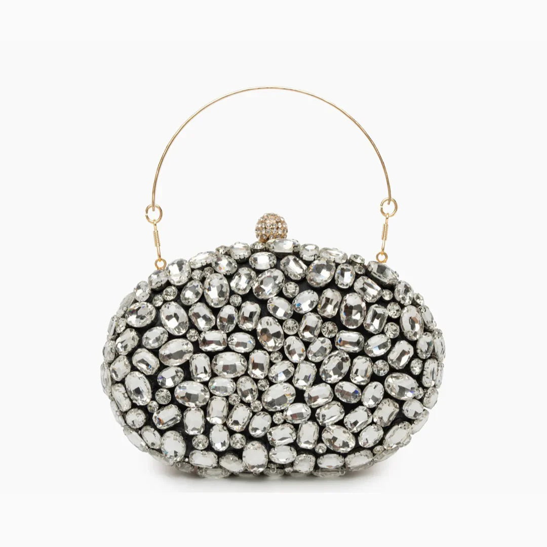 Vioraia Seraphine Gemstone Clutch Bag
