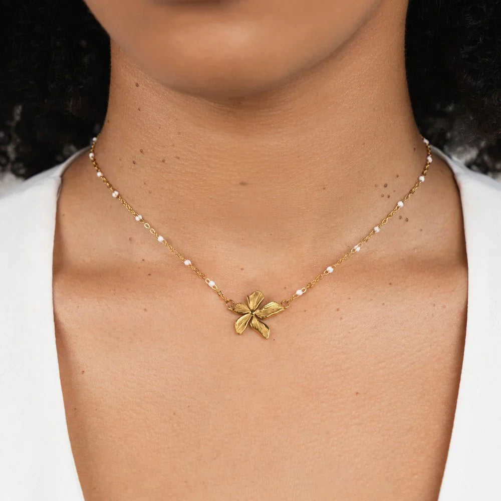 Vioraia ‘Spring Bloom’ Bead Necklace