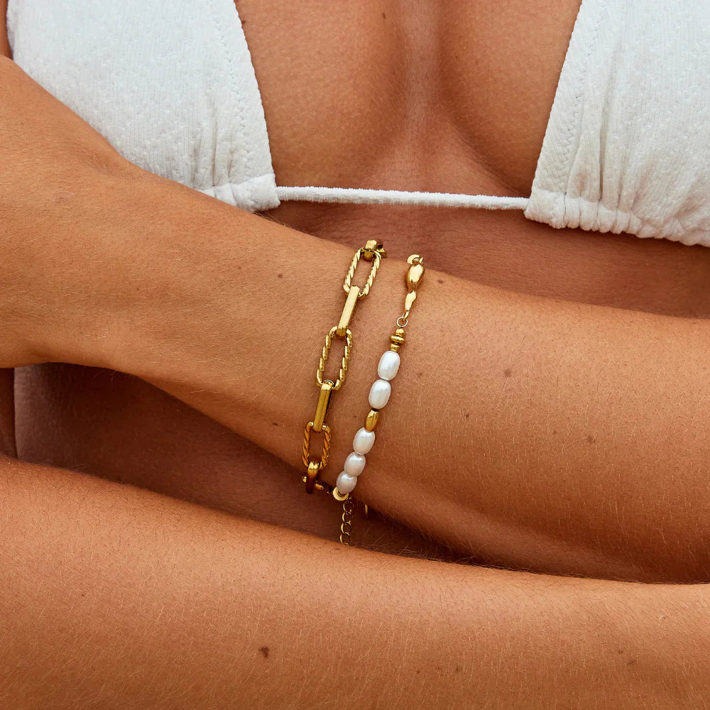 Vioraia Jihan Chunky Chain Bracelet