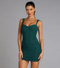 Starry Nights Glitter Bodycon Mini Dress