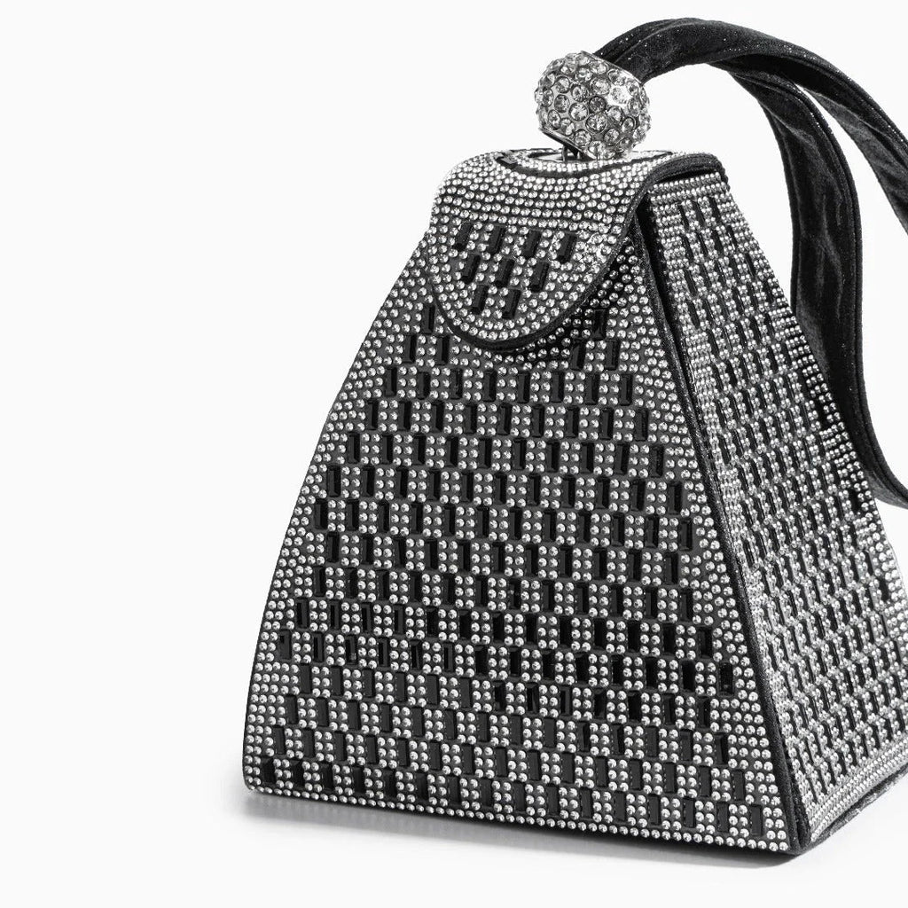 Vioraia (CS) Crystal Pyramid Handbag