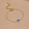 Vioraia Ocean Blue Crystal Bracelet