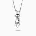 Vioraia Cute Kitten Pendant Necklace