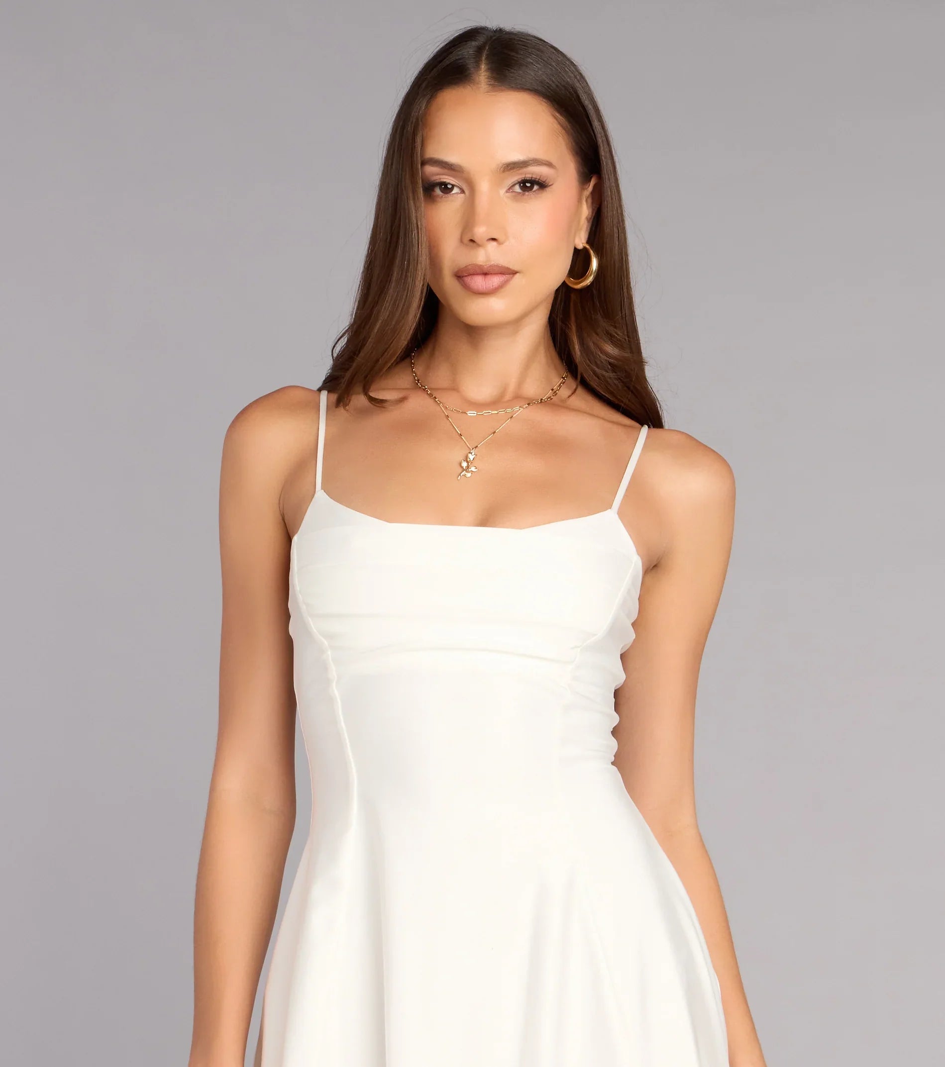 Heartbreaker Hours Cowl Neck Mini Dress