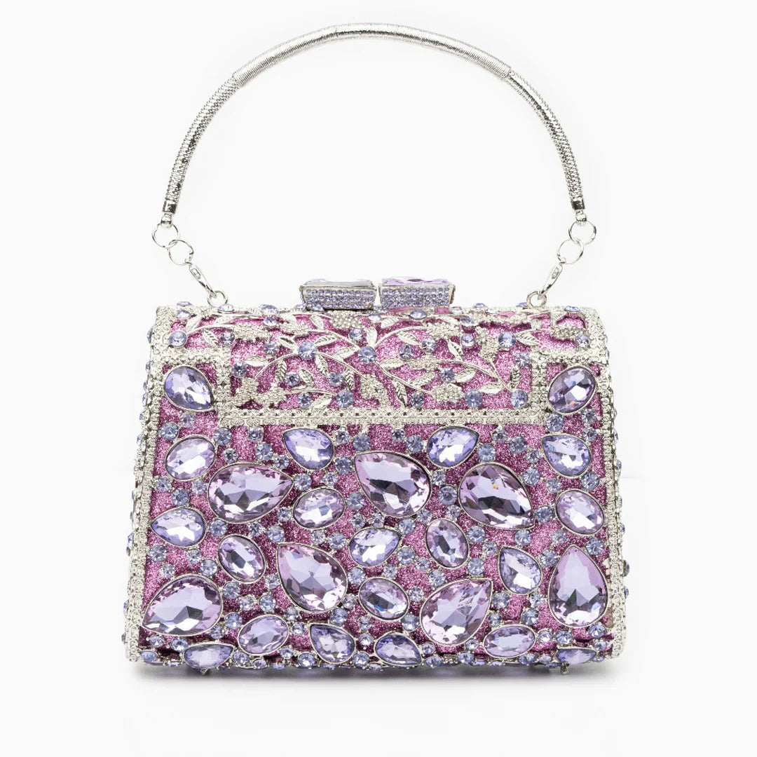 Vioraia (CS) Tiffany Crystals Clutch Bag