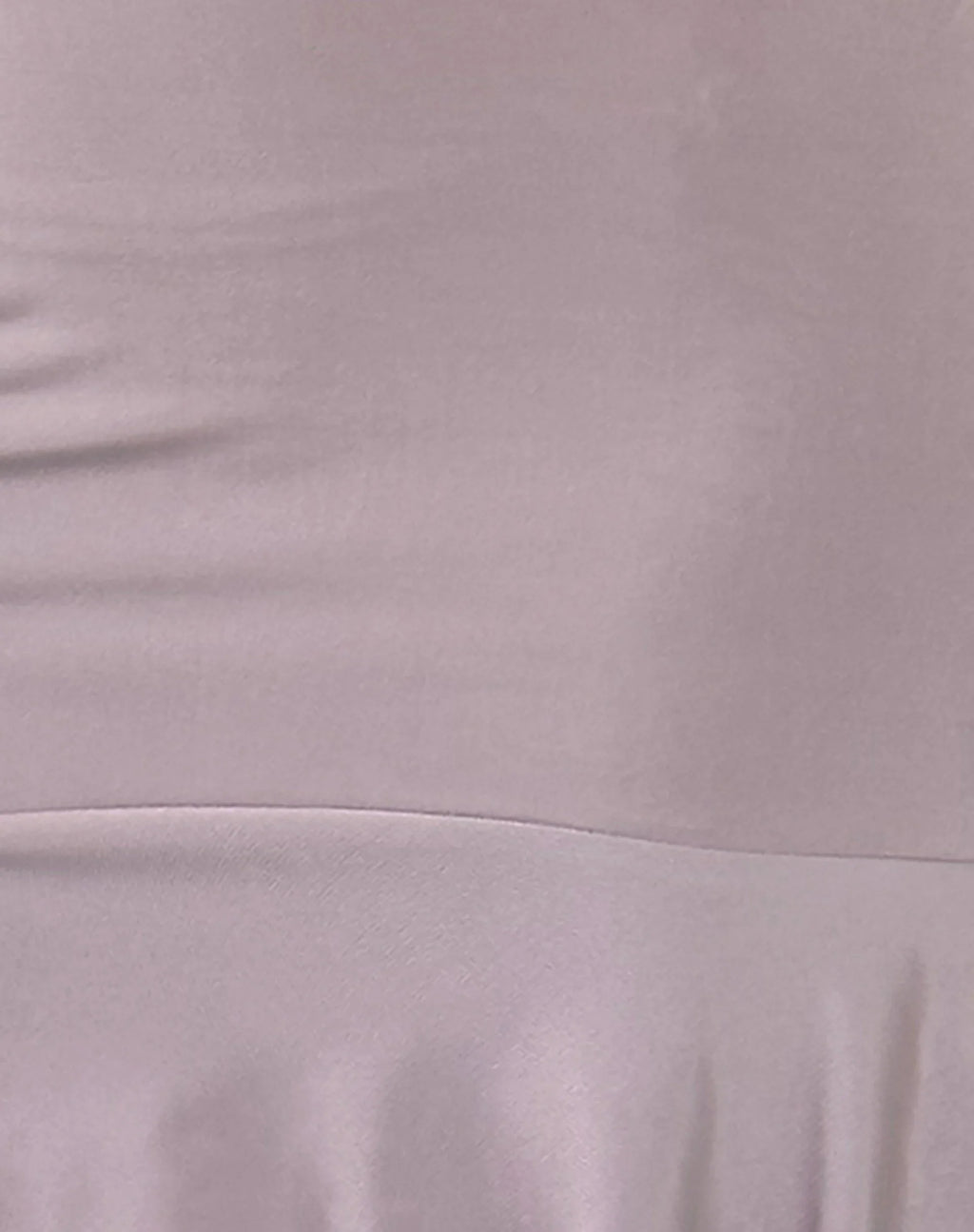 Arwen Backless Ruffle Mini Dress in Slinky Mauve