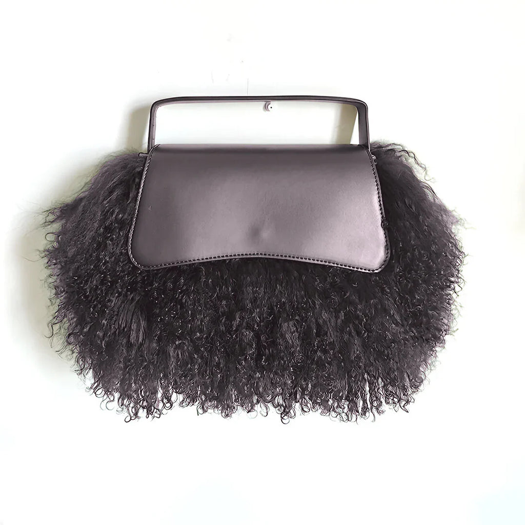 Vioraia Lennon Plush Handbag