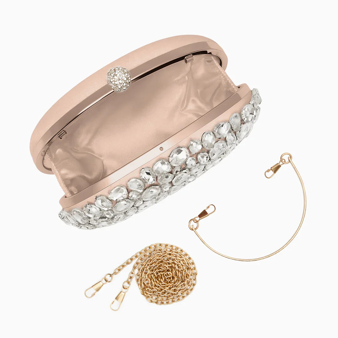 Vioraia Seraphine Gemstone Clutch Bag