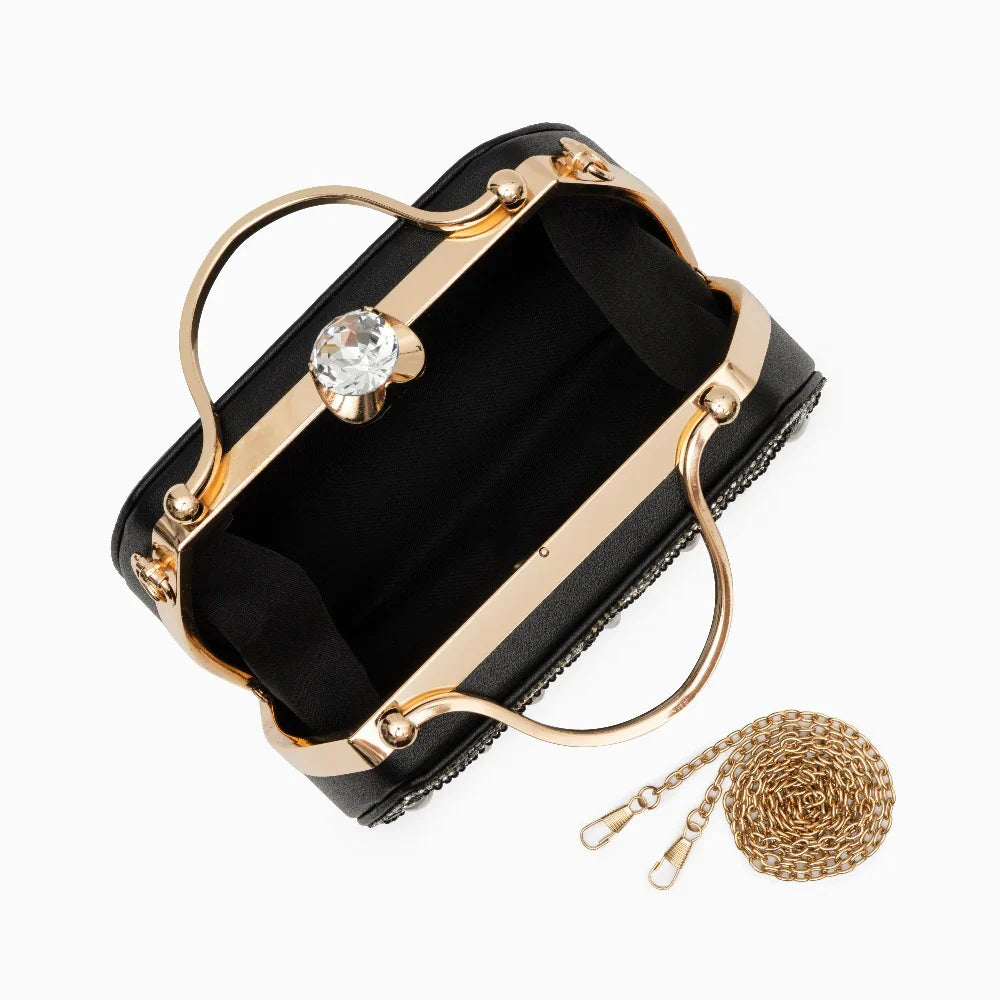 Vioraia Augustine Pearls Handbag