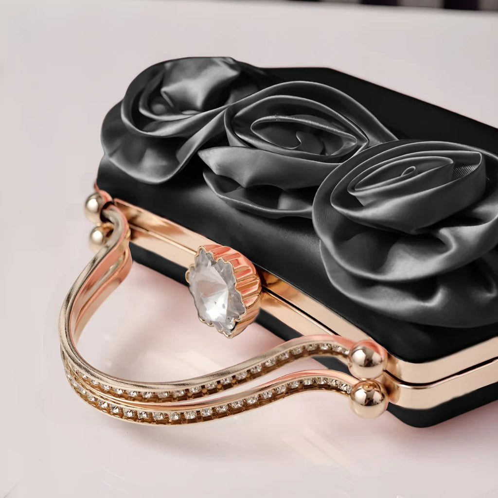 Vioraia Soleia Bloom Clutch Bag
