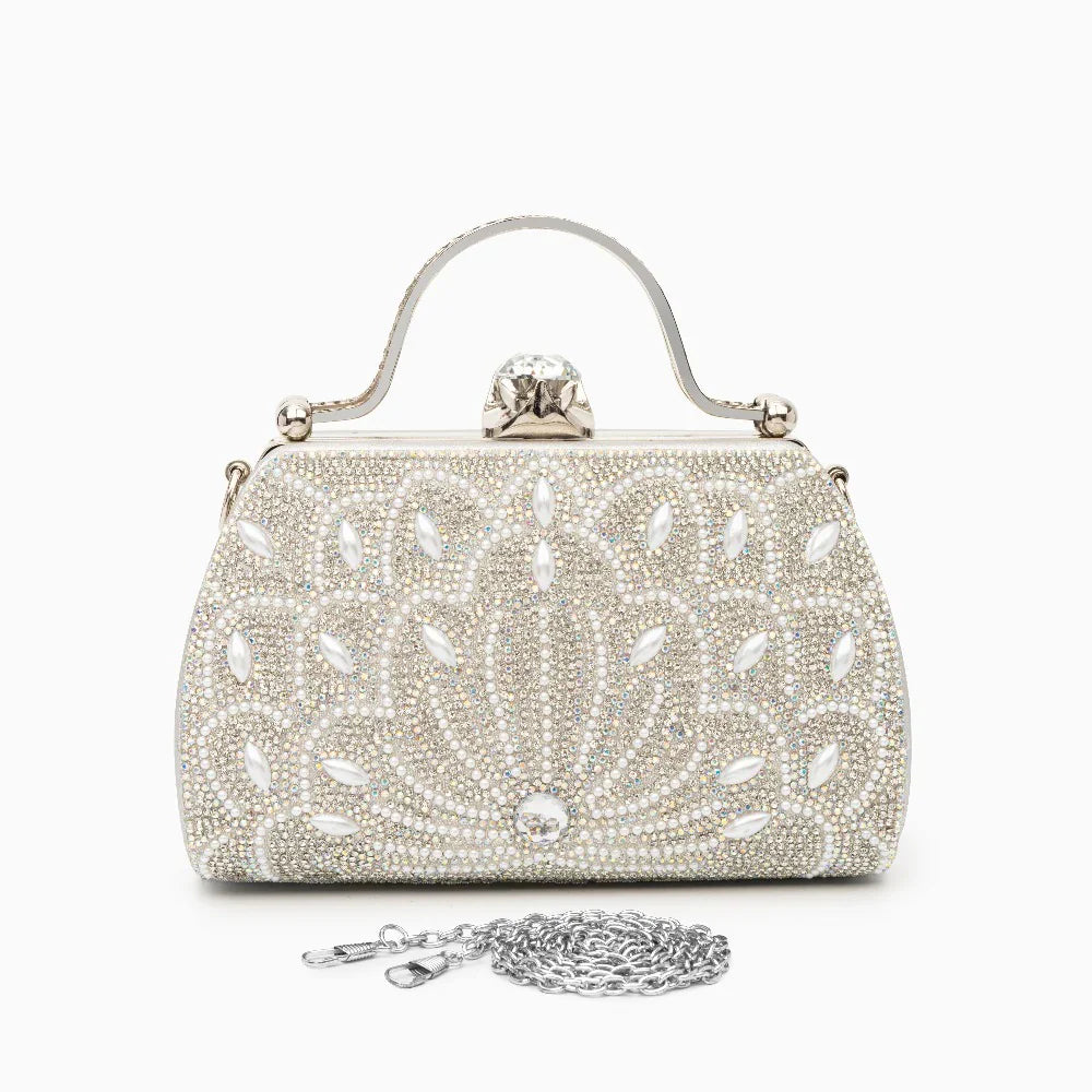 Vioraia Augustine Pearls Handbag