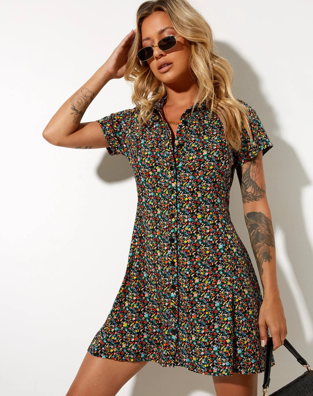 Holma Mini Dress in Kenny Floral