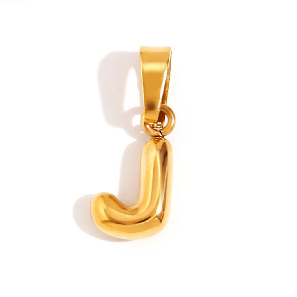 Vioraia Bubble Letter Necklace