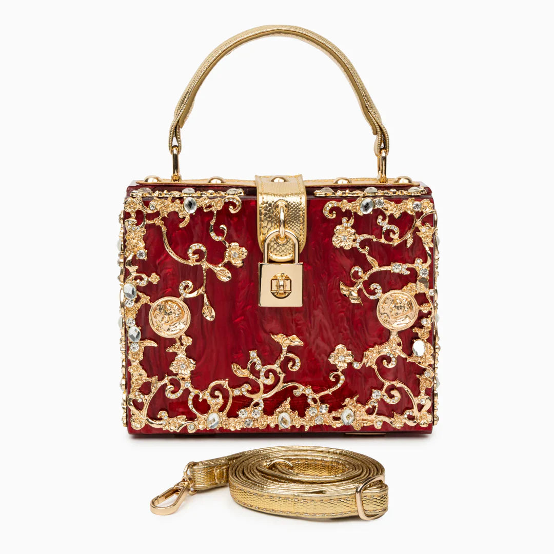Vioraia Acrylic Box Handbag